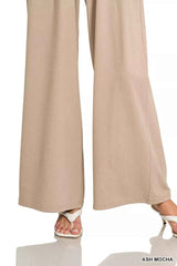Zenana Tube Top Jumpsuit with Drawstring Waist