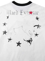Men's Cat Star Graphic Short Sleeve T-Shirt
