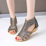 Rhinestone Open Toe Sandals