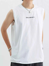 Men's Plus Size Round Neck Tank