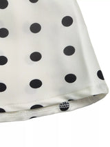Polka Dot Midi Skirt. Polka Dot Midi Skirt