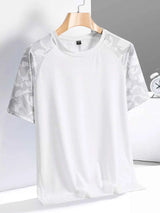 Men's Plus Size Quick-Dry Athletic T-Shirt