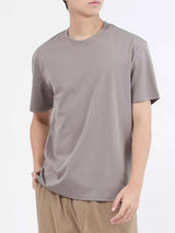 Men's Plus Size Classic Crew Neck T-Shirt