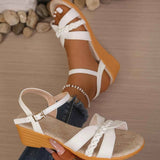 Open Toe Wedge Sandals