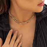 Multi Layered Adjustable Necklace