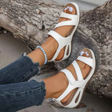 Open Toe Wedge Sandals