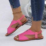 Open Toe Flats Sandals
