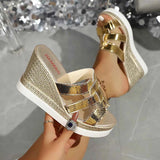 Open Toe Wedge Sandals