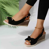Open Toe Wedge Sandals