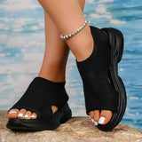 Open Toe Platform Sandals