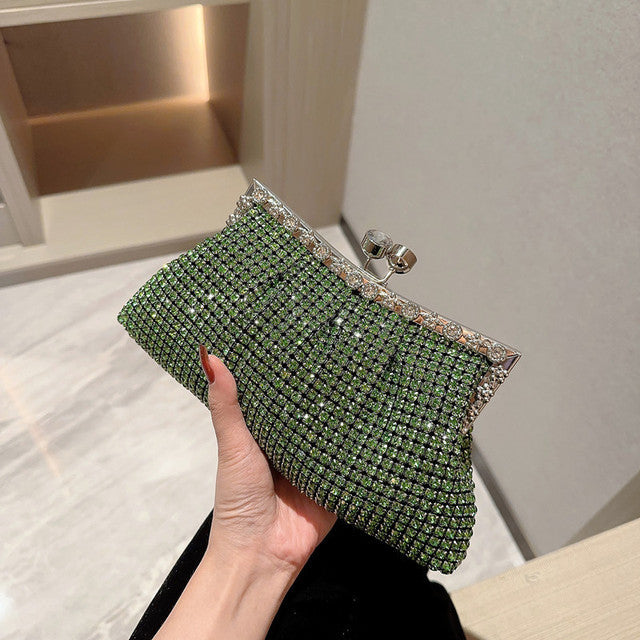 Luxury Rhinestone Handbags for Weddings and Parties