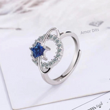 S925 Vintage Saturn Ring - Minimalist Silver Jewelry
