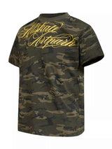 Men's Camouflage Print Short Sleeve T-Shirt
