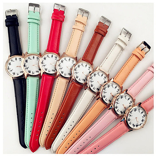 Meow Moods Cat Watches - Celebrate Every Cat Emotion - Amaryllisstores