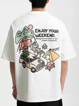 Men's Graphic Round Neck T-Shirt