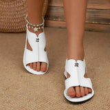 Open Toe Flats Sandals