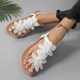 Toe Post Flats Sandals