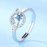 S925 Vintage Saturn Ring - Minimalist Silver Jewelry