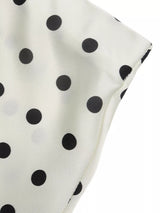 Polka Dot Midi Skirt. Polka Dot Midi Skirt