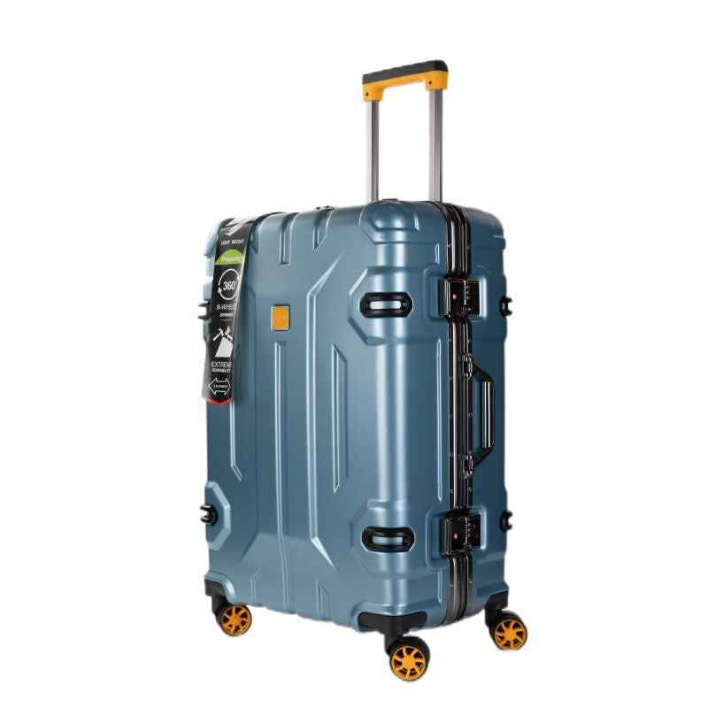 Durable Swivel Suitcase With Password Lock Box
