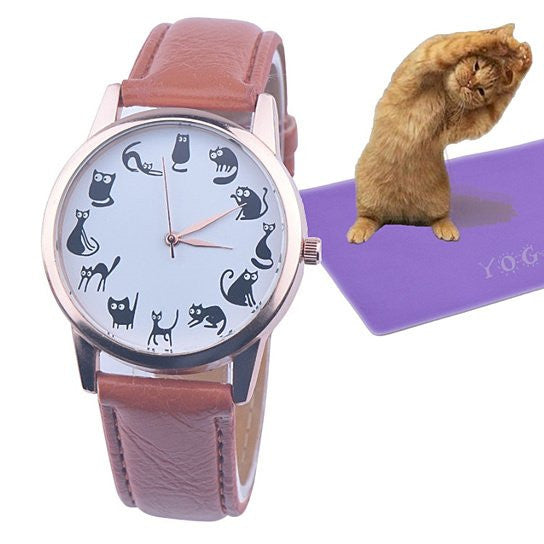 Meow Moods Cat Watches - Celebrate Every Cat Emotion - Amaryllisstores