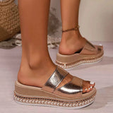 Open Toe Wedge Sandals