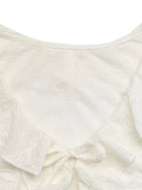 Ruffled Long-Sleeve T-Shirt. Ruffled Long-Sleeve T-Shirt