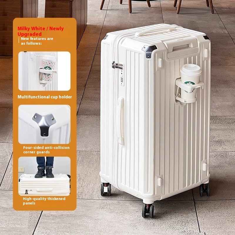 Simple Home Five-wheel Super Large Capacity Traveling Trolley Case