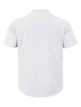 Men's Full Size Button Detail Short Sleeve Shirt Plus Size