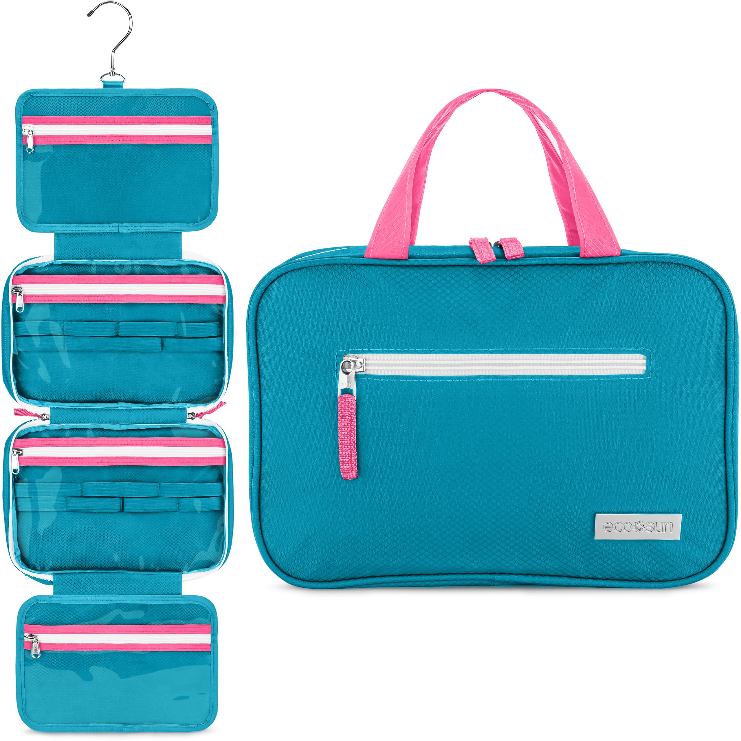 Eco Sun Hanging Travel Toiletry Bag – Your Ultimate Water-resistant Travel Organizer - Amaryllisstores