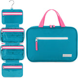 Eco Sun Hanging Travel Toiletry Bag — Designed in Hawaii — Water-resistant Travel Organizer for Bathroom Accessories