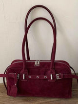 Buckle Decor Shoulder Bag