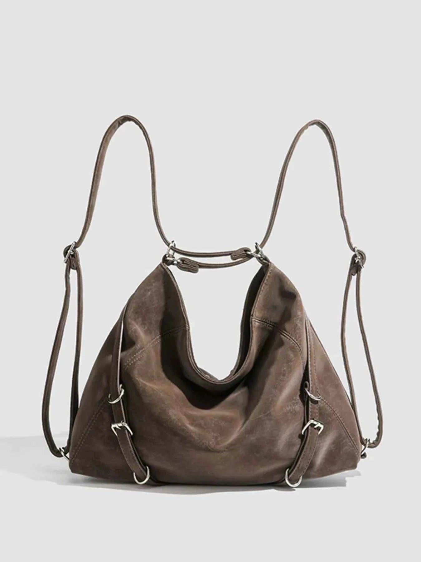 Vintage Style Convertible Shoulder Bag