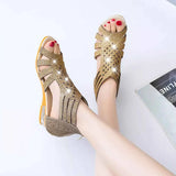 Rhinestone Open Toe Sandals