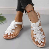 Toe Post Flats Sandals