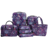 Travelers Club Bella Caronia Deluxe 20" 3 Luggage & Travel Accessories Jardin 7 Piece Set