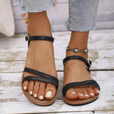 Open Toe Flats Sandals
