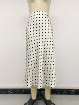 Polka Dot Midi Skirt. Polka Dot Midi Skirt