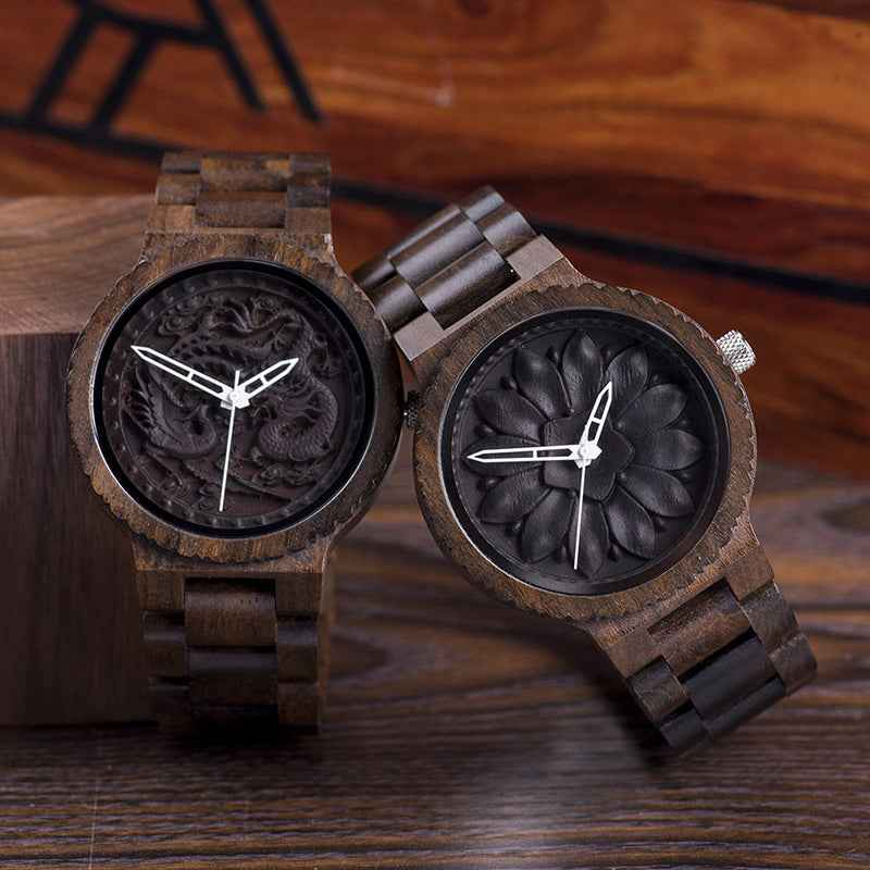 Wooden Watch Personalized And Fashionable Mens Style