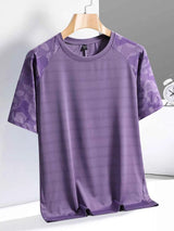 Men's Plus Size Quick-Dry Athletic T-Shirt